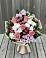 Букет цветов из: Альстромерии, Гвоздики, Розы и Хризантемы в Таширово