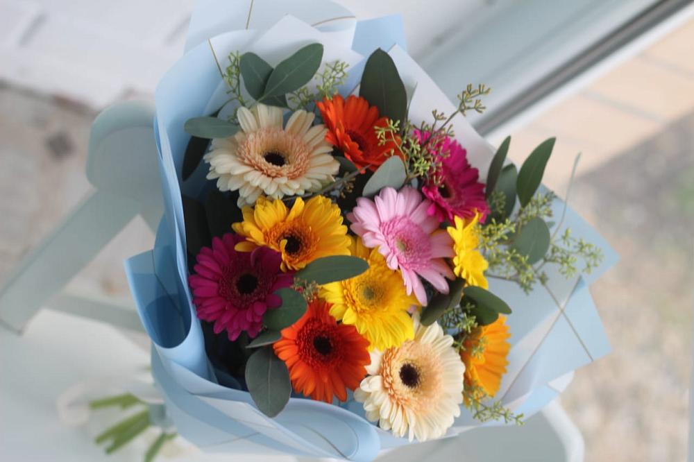 Букет цветов из: Герберы в Таширово