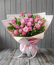 Букет Розовый кустик в Таширово