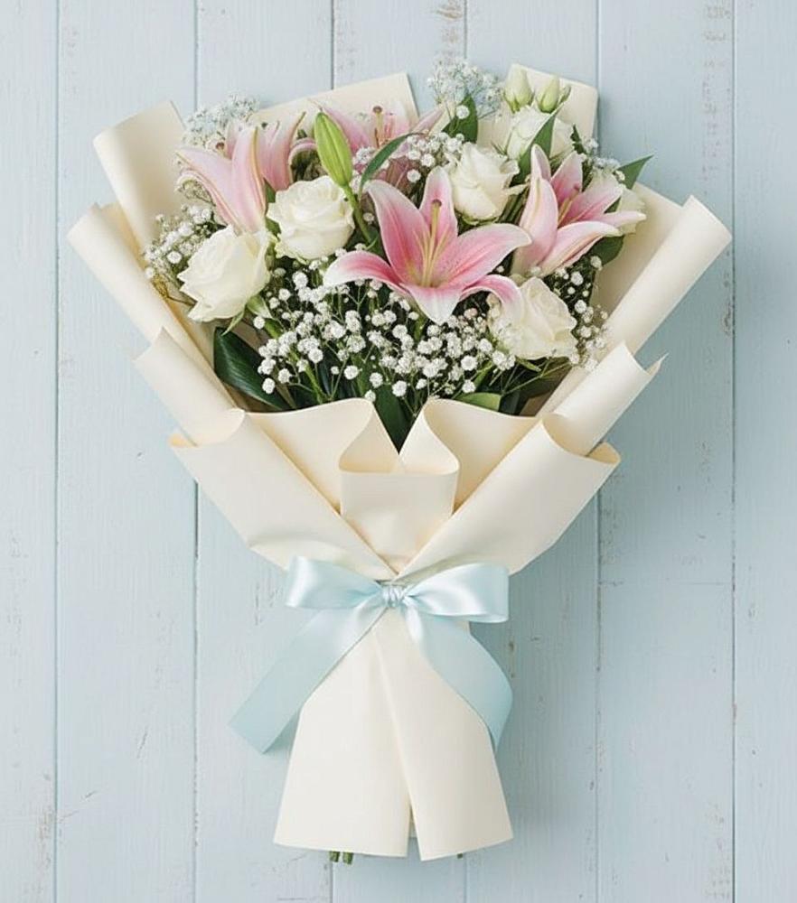 Букет цветов из: Лилии в Таширово