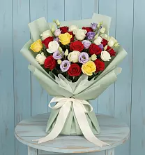 Букет цветов из:  Розы #REPLACE_PRED# Таширово