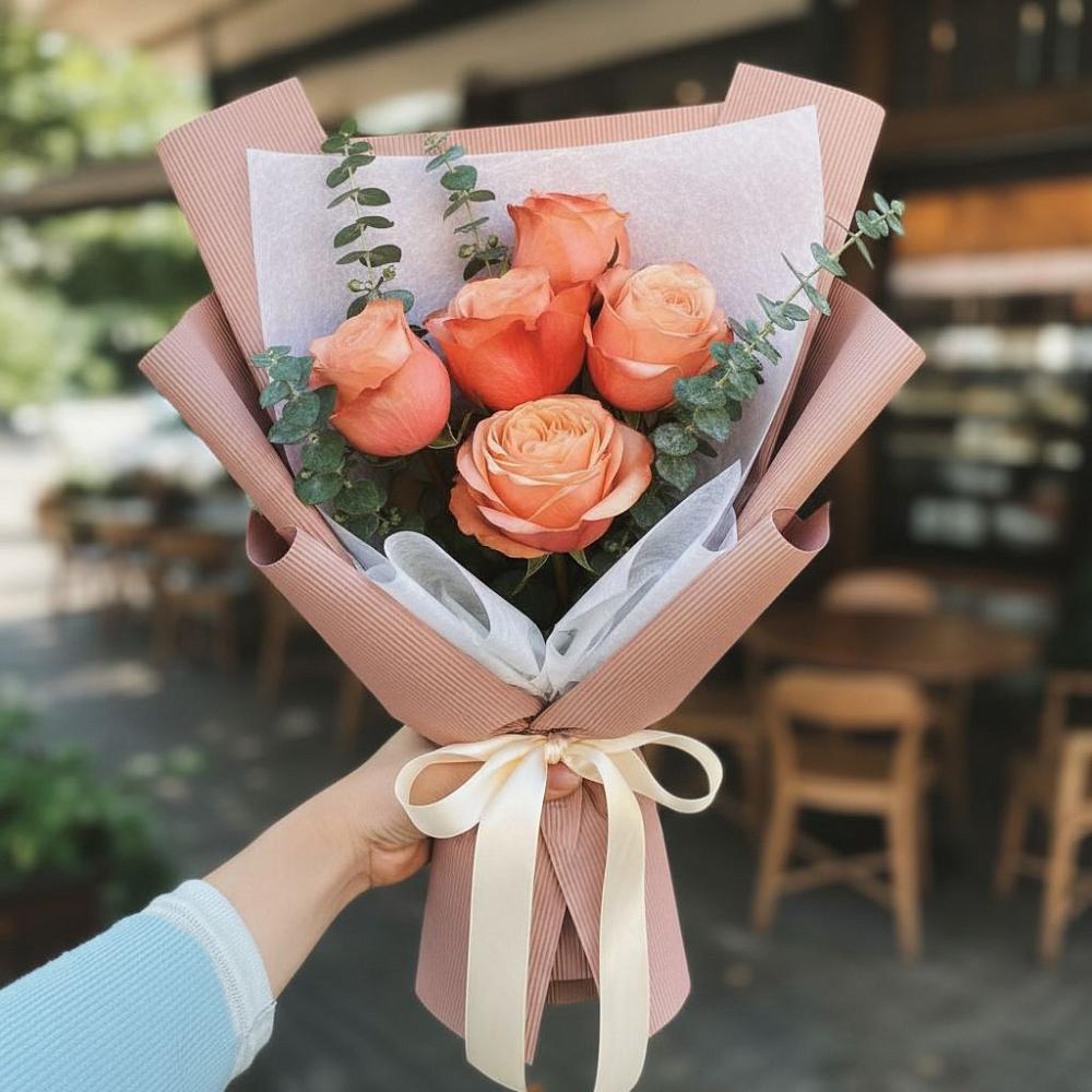 Букет цветов из: Розы в Таширово