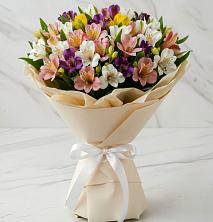 Букет цветов из:  Альстромерии в Таширово
