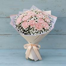 Букет цветов из:  Гвоздики в Таширово