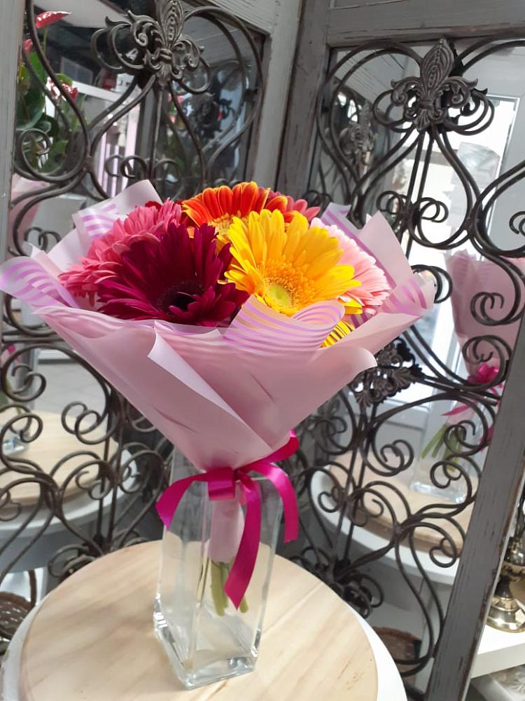 Букет цветов из: Герберы в Таширово