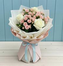 Букет цветов из:  Розы в Таширово