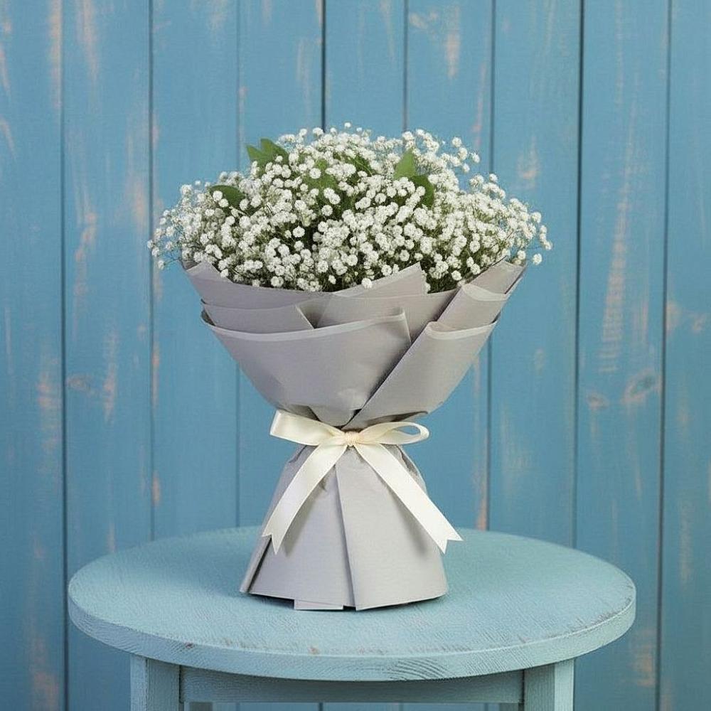 Букет цветов из: Гипсофила в Таширово