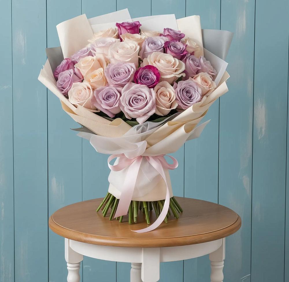 Букет цветов из: Розы в Таширово