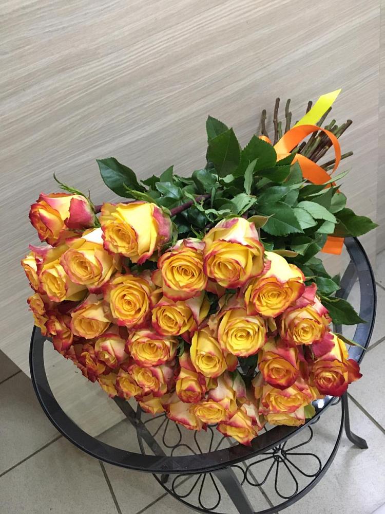 Букет Желтые розы в Таширово