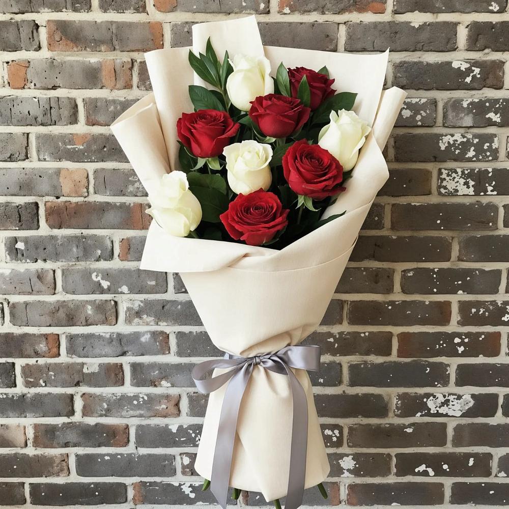 Букет цветов из: Розы в Таширово