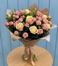 Букет цветов из:  Розы в Таширово