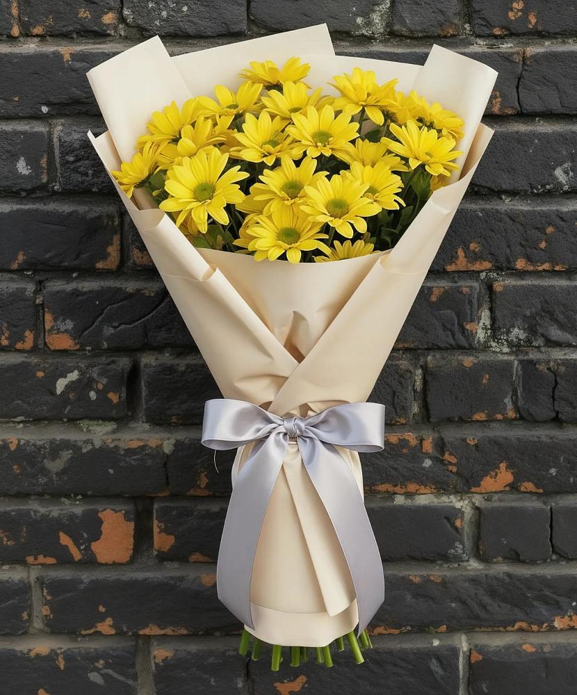 Букет цветов из: Хризантемы в Таширово