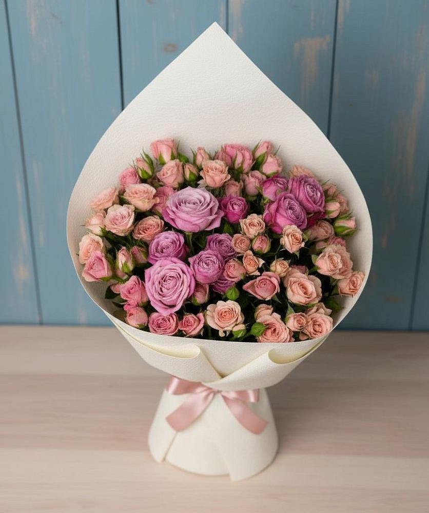 Букет цветов из: Розы в Таширово