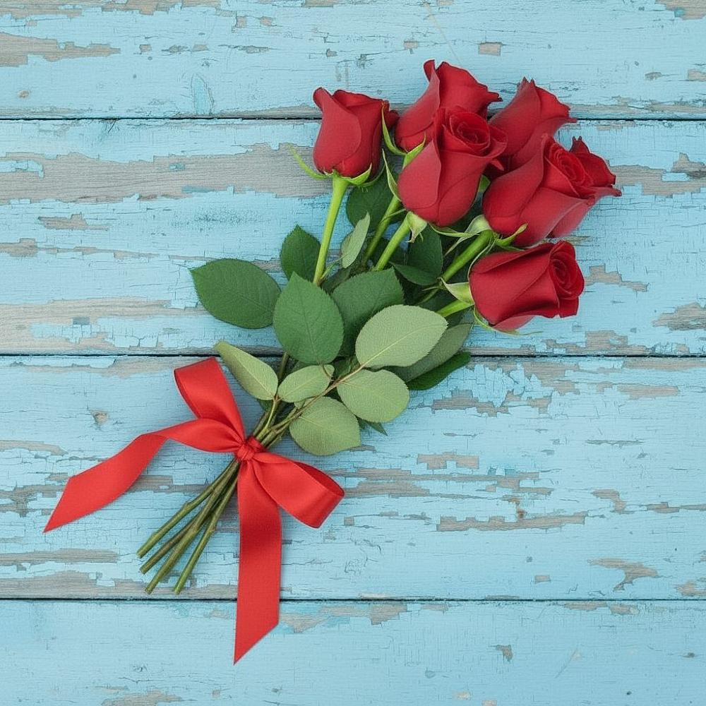 Букет Красные розы в Таширово