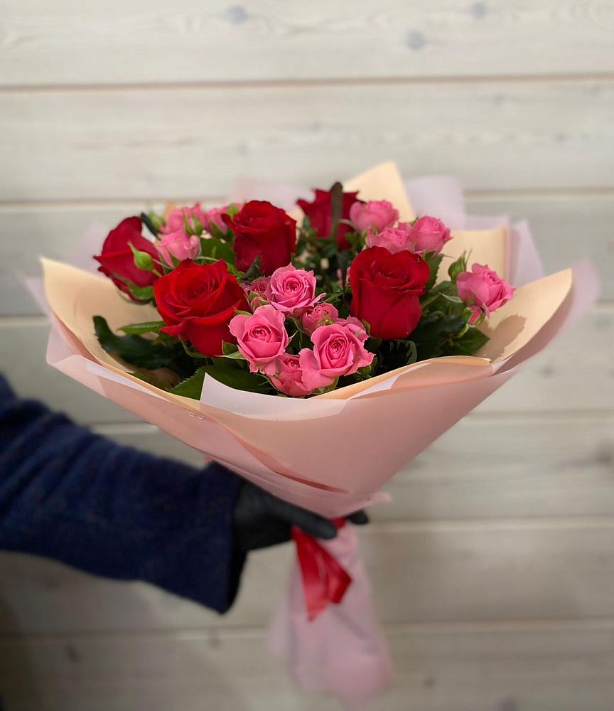 Букет цветов из: Розы в Таширово