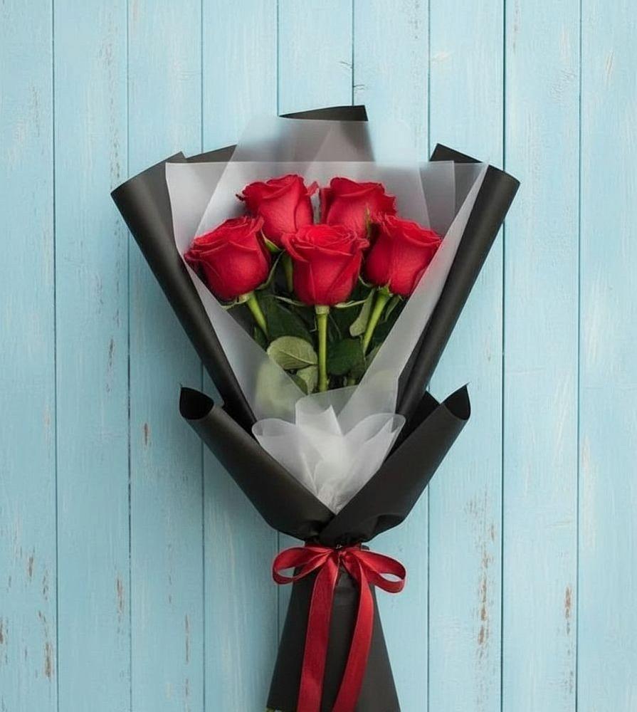 Букет цветов из: Розы в Таширово